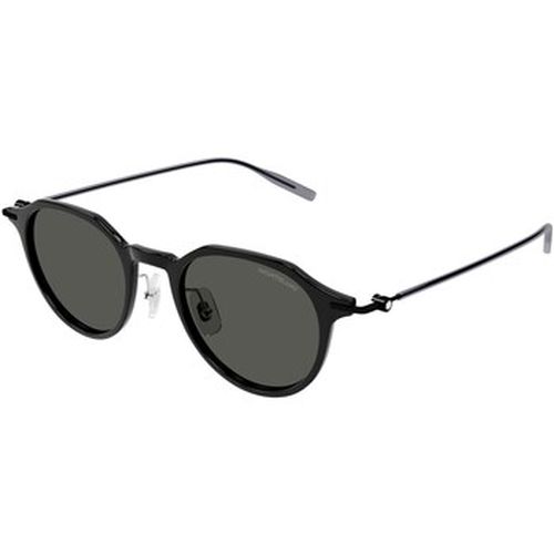 Lunettes de soleil MB0355S Lunettes de soleil, /Gris, 49 mm - Montblanc - Modalova