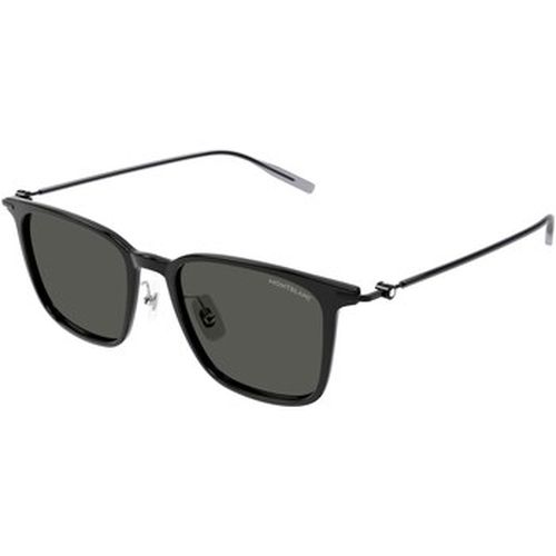 Lunettes de soleil MB0354S Lunettes de soleil, /Gris, 52 mm - Montblanc - Modalova