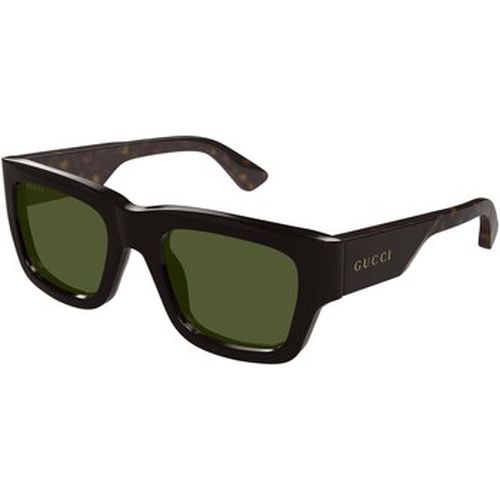 Lunettes de soleil GG1668S Lunettes de soleil, Maron/Vert, 52 mm - Gucci - Modalova