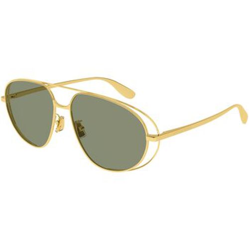 Lunettes de soleil BV1344S Lunettes de soleil, Or/Vert, 61 mm - Bottega Veneta - Modalova