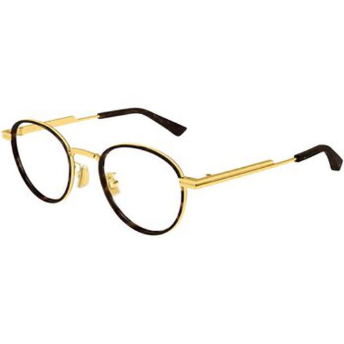 Lunettes de soleil BV1337OJ Cadres Optiques, Or/Transparent, 48 mm - Bottega Veneta - Modalova