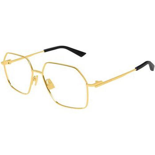 Lunettes de soleil BV1332O Cadres Optiques, Or/Transparent, 55 mm - Bottega Veneta - Modalova