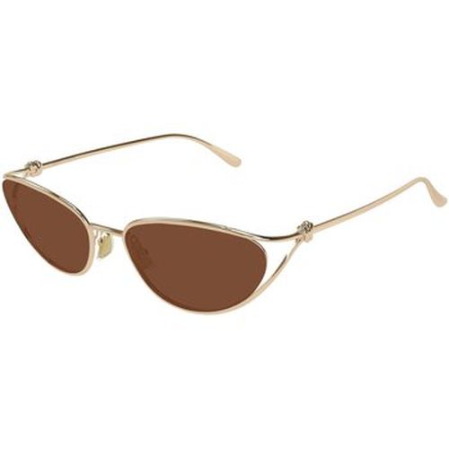 Lunettes de soleil BV1330S Lunettes de soleil, Or/Marron, 57 mm - Bottega Veneta - Modalova