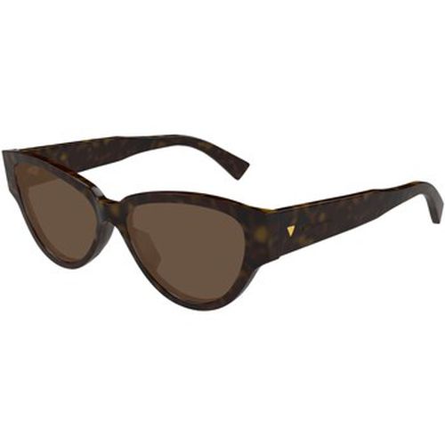 Lunettes de soleil BV1319S Lunettes de soleil, Havana/Marron, 56 mm - Bottega Veneta - Modalova