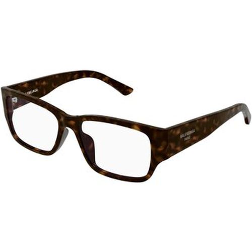 Lunettes de soleil BB0373OK Cadres Optiques, Havana/Transparent, 55 mm - Balenciaga - Modalova