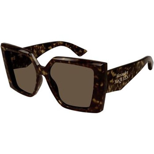 Lunettes de soleil AM0467S Lunettes de soleil, Havana/Marron, 56 mm - McQ Alexander McQueen - Modalova