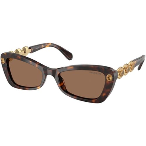 Lunettes de soleil SK6033 Lunettes de soleil, écaille/Marron, 54 mm - Swarovski - Modalova