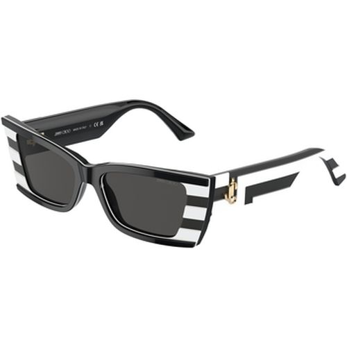 Lunettes de soleil JC5009 Lunettes de soleil, Blanc noir/Gris, 53 mm - Jimmy Choo - Modalova