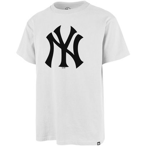 T-shirt 47 TEE MLB NEW YORK YANKEES IMPRINT ECHO WHITE WASH - '47 Brand - Modalova