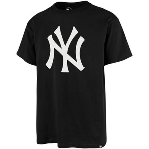 T-shirt 47 TEE MLB NEWYORK YANKEES BACKER JET BLACK - '47 Brand - Modalova