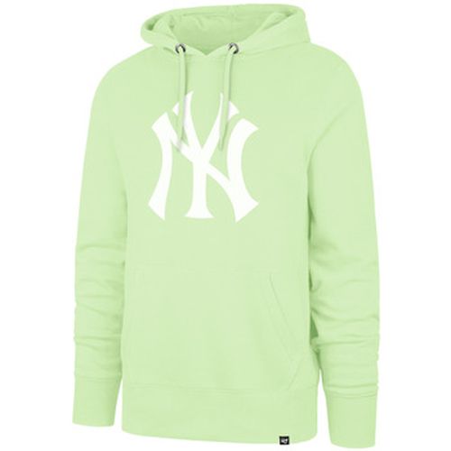 Sweat-shirt 47 HOODIE MLB NEW YORK YANKEES IMPRINT BACKER HELIX ALOE - '47 Brand - Modalova