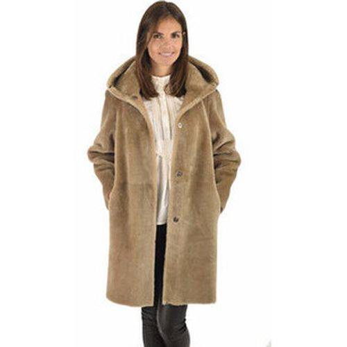 Manteau Manteau réversible agneau caramel-043778 - Suprema - Modalova