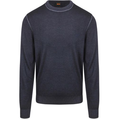 Sweat-shirt Pull Astefano Laine Marine - BOSS - Modalova