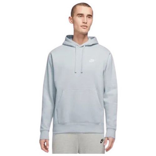 Sweat-shirt M NSW CLUB HOODIE PO BB - PURE PLATINUM/PURE PLATINUM/WHITE - M - Nike - Modalova