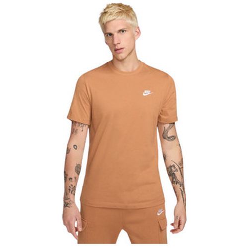 T-shirt TEE-SHIRT CLUB ORANGE - FLAX - M - Nike - Modalova