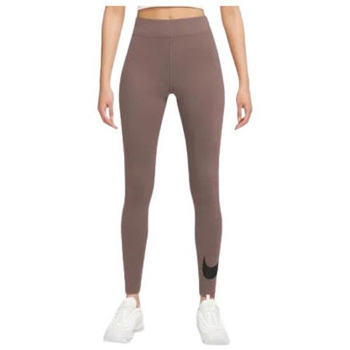 Collants LEGGING MARRON - SMOKEY MAUVE/BLACK - L - Nike - Modalova