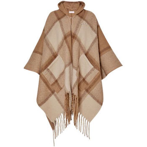 Echarpe Poncho jacquard avec capuche - Liu Jo - Modalova