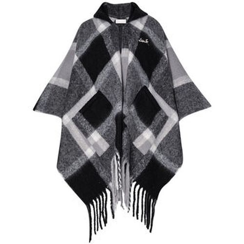 Echarpe Poncho jacquard avec capuche - Liu Jo - Modalova