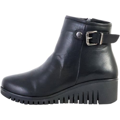 Boots Bottines Cuir Alénoa - The Divine Factory - Modalova