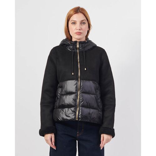 Blouson Veste teddy avec empiècements matelassés - Yes Zee - Modalova