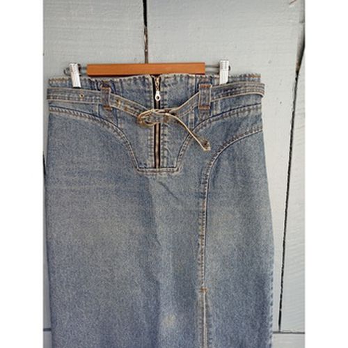 Jupes Jupe longue avec ceinture en Jean épais style Vintage - Sans marque - Modalova