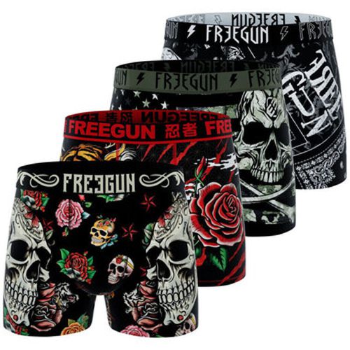 Boxers Lot de 4 boxers Garantie 2 ans Rock - Freegun - Modalova