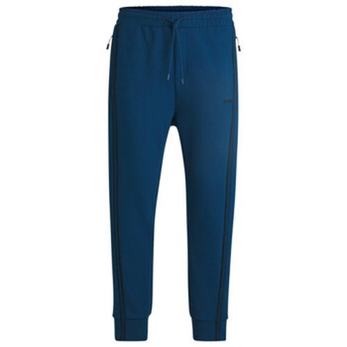 Pantalon PANTALON DE SURVÊTEMENT AVEC EMPIÈCEMENTS EN RUBAN - BOSS - Modalova