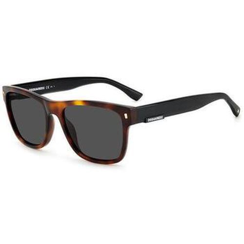 Lunettes de soleil D2 0004/S Lunettes de soleil, Havana/Gris, 57 mm - Dsquared - Modalova