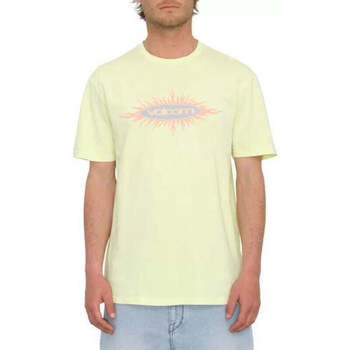 T-shirt Camiserta Manga Corta Nu Sun Pw SSt - Aure Yellow - Volcom - Modalova