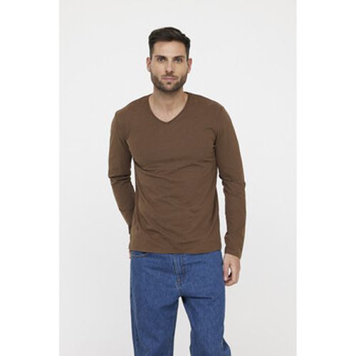 T-shirt T-shirt AJESSY ML Brown - Lee Cooper - Modalova