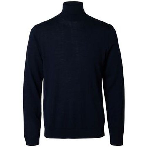 Pull 16094653 MERINO ROLL NECK-NAVY BLAZER - Selected - Modalova