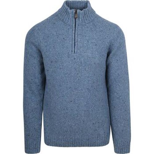 Sweat-shirt Pull Half Zip Tweed Mix Laine - Suitable - Modalova