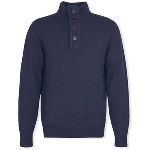 Pull Patch Half Zip Knit - Navy - Barbour - Modalova