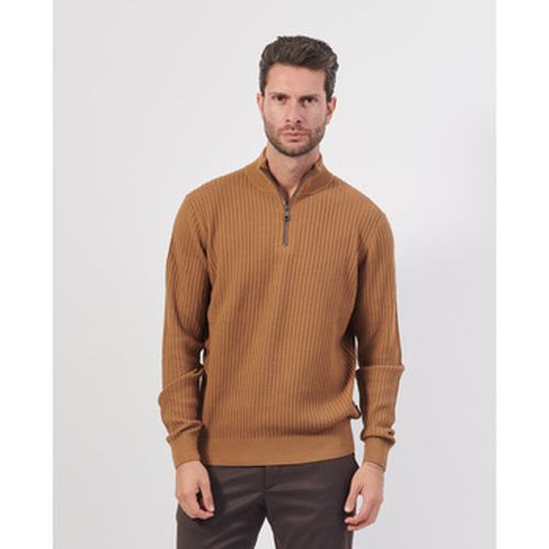 Pull Pull nid d'abeille demi-zippé - Bugatti - Modalova