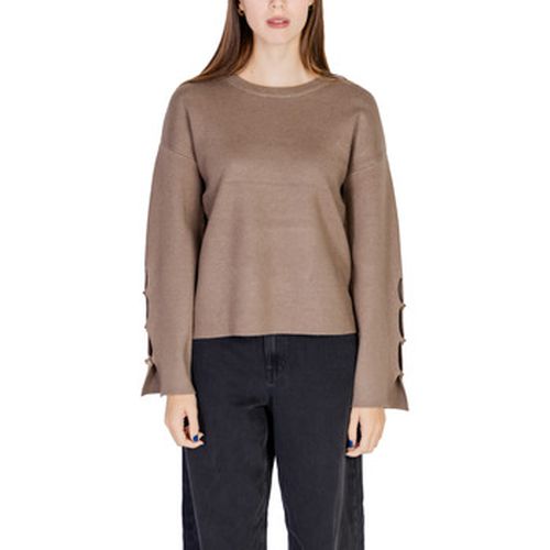 Pull VICASSIE L/S BUTTON DETAIL KNIT TOP/R 14098875 - Vila - Modalova