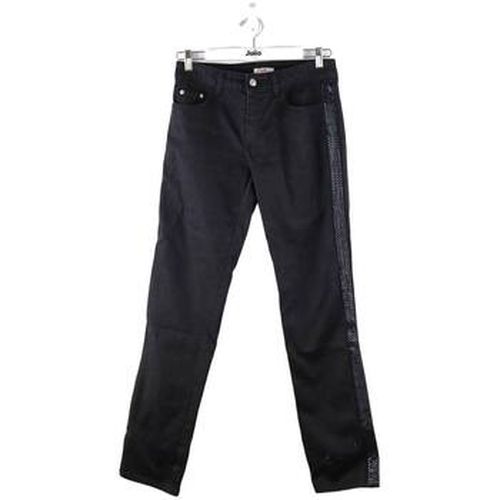 Jeans Versace Jean droit noir - Versace - Modalova