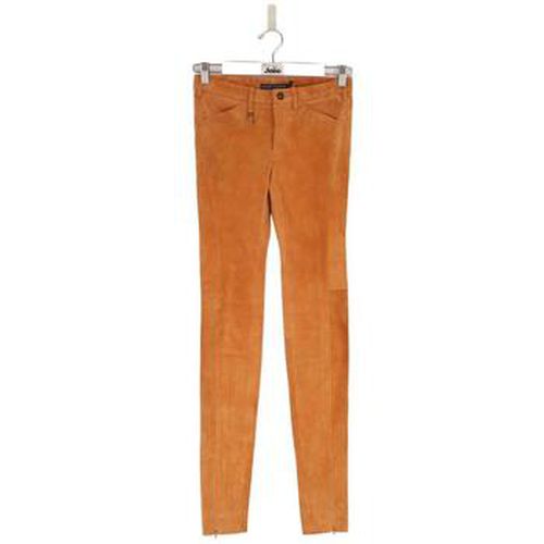 Pantalon Pantalon slim en daim - Ralph Lauren - Modalova