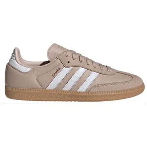 Baskets Baskets Samba OG Wonder Taupe/White/Golden Metal - adidas - Modalova