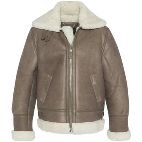 Blouson Blouson bombardier Ref 25766 Taupe - Schott - Modalova