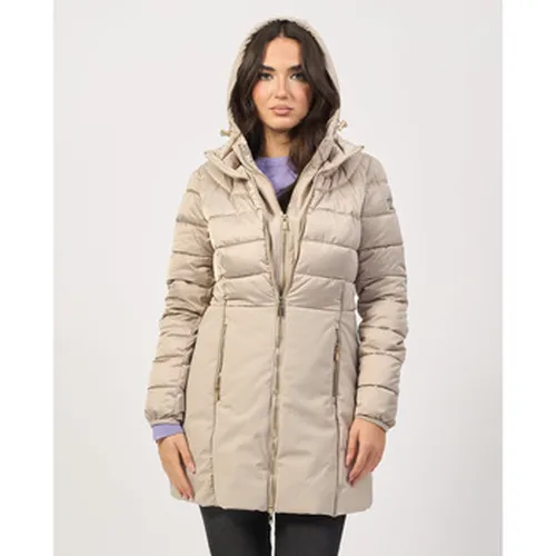 Manteau Veste matelassée avec capuche et faux gilet - Yes Zee - Modalova