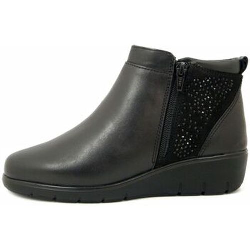 Boots Bottine, Cuir souple, Zip - LESLY504 - Osvaldo Pericoli - Modalova