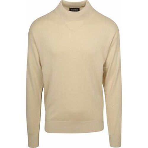 Sweat-shirt Essential Mix Laine Pull Ecru - Scotch & Soda - Modalova