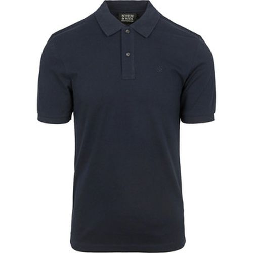 T-shirt Core Piqué Polo Marine - Scotch & Soda - Modalova