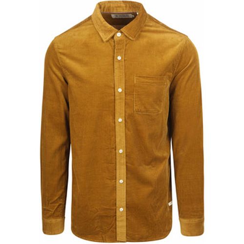 Chemise Chemise Solid Corduroy Ocre - Scotch & Soda - Modalova