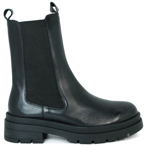 Bottines BOTÍN CHELSEA NEGRO DE PIEL T449L-174 - Porronet - Modalova