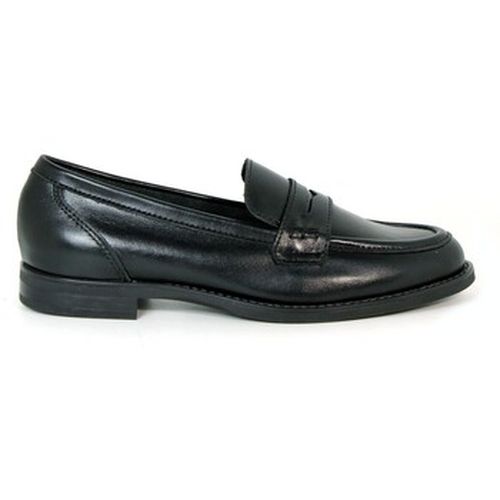 Chaussures MOCASÍN NEGRO DE PIEL CON ANTIFAZ 1186 - Aplauso - Modalova