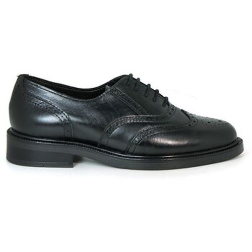 Chaussures ZAPATO NEGRO DE PIEL CON CORDONES 4869 - Aplauso - Modalova