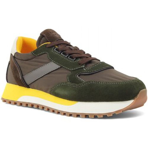 Chaussures CAFENOIR Running Suede Sneaker Uomo Militare Multi PC6434 - Café Noir - Modalova