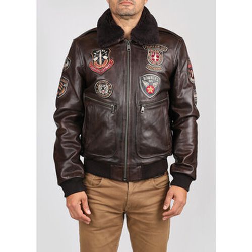 Blouson Redskins Cuir AVIA ARGUS - Redskins - Modalova