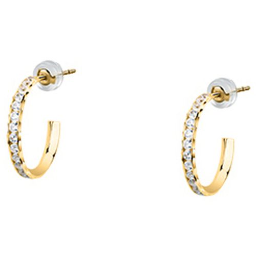 Boucles oreilles Boucles d'oreilles en or 375/1000 et zircon - Cleor - Modalova